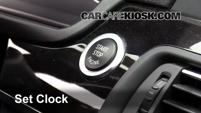 2012 BMW 550i xDrive 4.4L V8 Turbo Clock